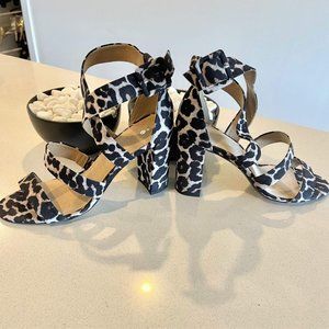 leopard print heels target